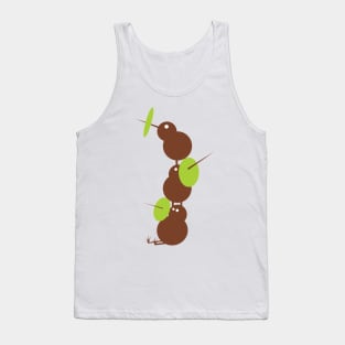 Tripple kiwi Tank Top